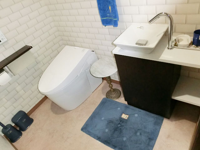 トイレ アフター