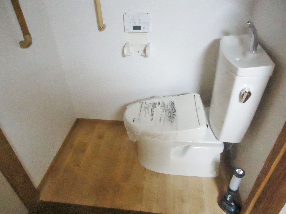 トイレリフォーム後