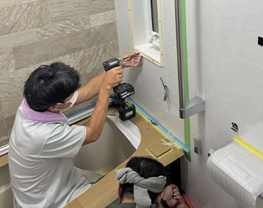 お風呂の施工