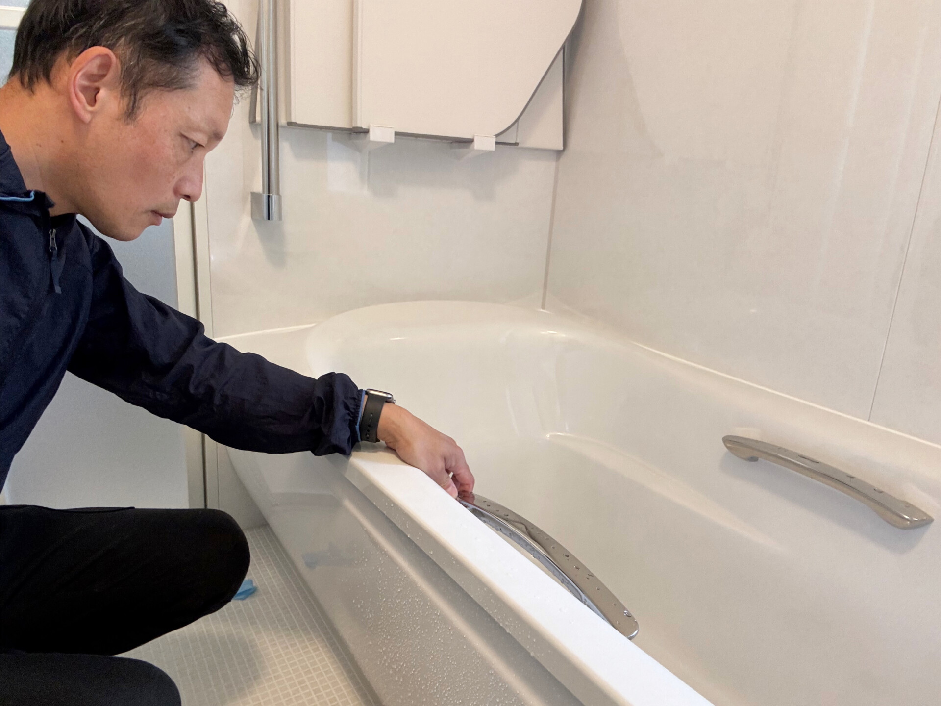 bathroom_aftersupport 浴室リフォーム後の引き渡し
